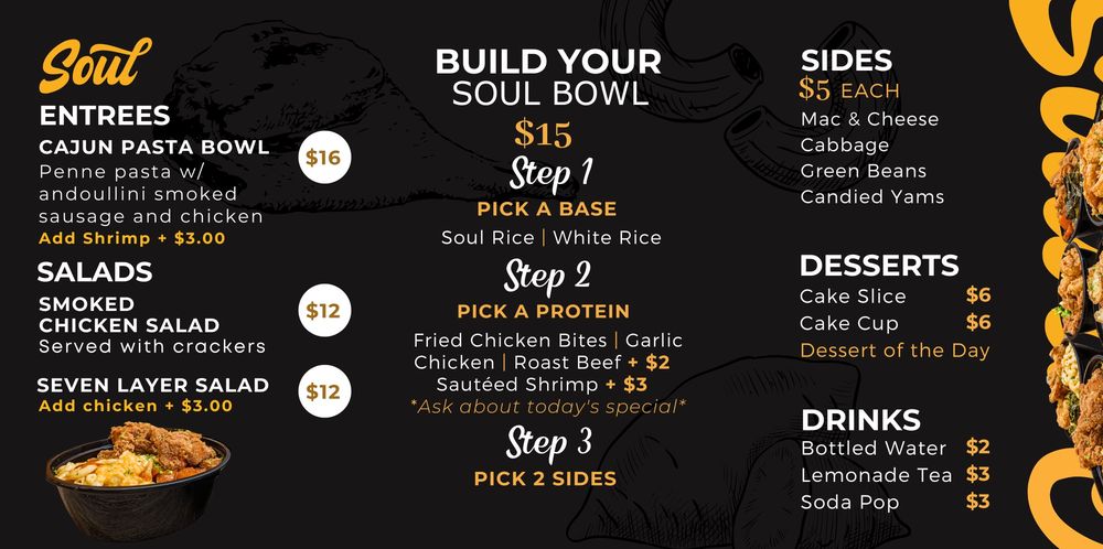 Soul’d Out Cuisine Logo