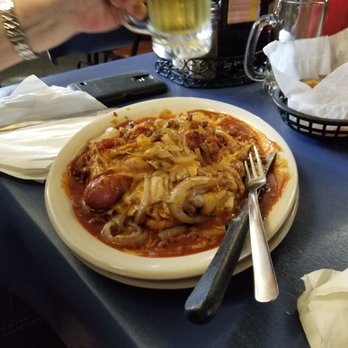 Old Tavern Inn - Jumbo chili cheese dog - New American Near Me - Niles, Michigan Old Tavern Inn - Jumbo chili cheese dog - New American Near Me - Niles, Michigan
