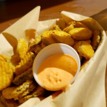Thirsty Beaver - Pickle frisbees - Burgers Near Me - Smithfield, Rhode Island