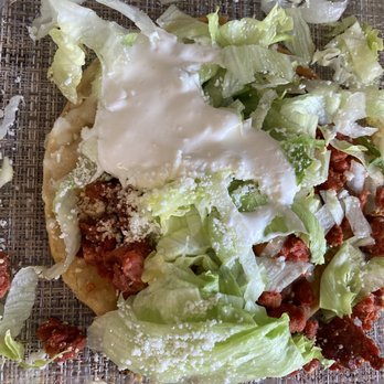 Mi Espiguita Taqueria - 47. Carnitas Tostada - Mexican Near Me - Astoria, New York Mi Espiguita Taqueria - 47. Carnitas Tostada - Mexican Near Me - Astoria, New York