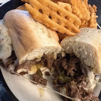The Corner Pub and Grill - Brisket Philly Sandwich - American Near Me - Valley Park, Missouri The Corner Pub and Grill - Brisket Philly Sandwich - American Near Me - Valley Park, Missouri
