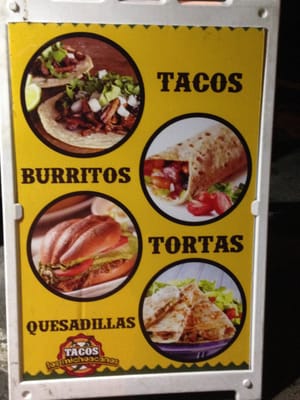 Menu photo 3 Tacos Los Michoacanos New Haven, CT