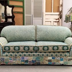 Woven Inspiration - Bohemian Couch