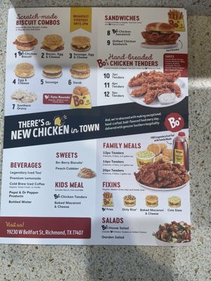 Menu photo 2 Bojangles Richmond, TX Menu photo 2 Bojangles Richmond, TX