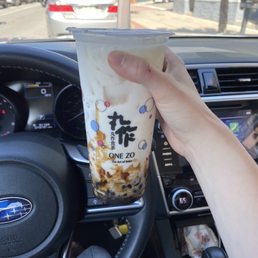 Brown sugar bubble latte