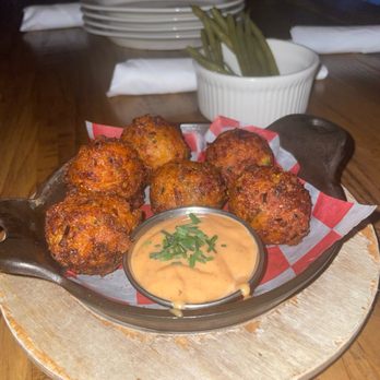 The Eagle Mass Ave - Hush puppies - American Near Me - Indianapolis, Indiana