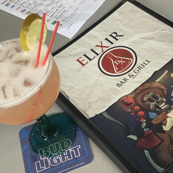 Elixir Bar & Grill - Watermelon Magrita - Tex-Mex Near Me - Edison, New Jersey