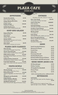 Menu photo 5 Plaza Cafe Honolulu, HI