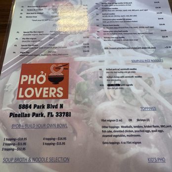 Pho Lovers - Vietnamese Near Me - Pinellas Park, Florida Pho Lovers - Vietnamese Near Me - Pinellas Park, Florida