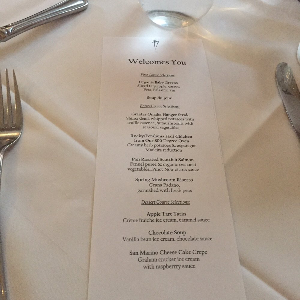 Bistro 45 - Menu for the night - New American Near Me - Pasadena, California Bistro 45 - Menu for the night - New American Near Me - Pasadena, California