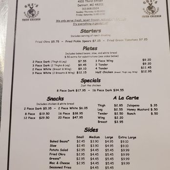 GUS’S WORLD FAMOUS FRIED CHICKEN - 332 Photos & 297 Reviews - 4101 3rd