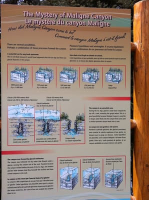 Maligne Canyon by null