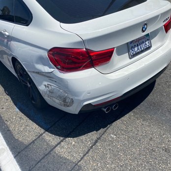 Premier Collision Center - Damaged rear bumper - Body Shops Near Me - Anaheim, California Premier Collision Center - Damaged rear bumper - Body Shops Near Me - Anaheim, California