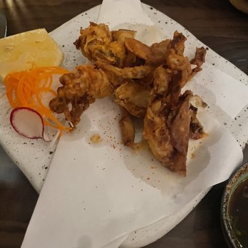 Ume Sushi - Soft shell with ponzu sauce - Japanese Near Me - Houston, Texas Ume Sushi - Soft shell with ponzu sauce - Japanese Near Me - Houston, Texas