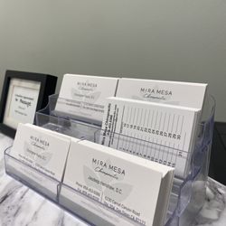Mira Mesa Chiropractic - Business cards
