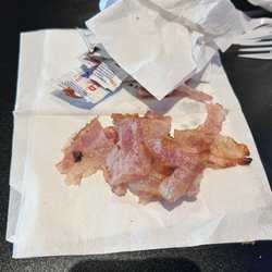 Raw bacon