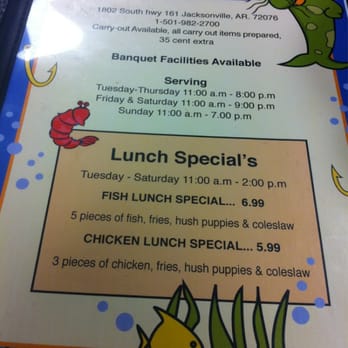 The Hook - Menu - Southern Near Me - Jacksonville, Arkansas