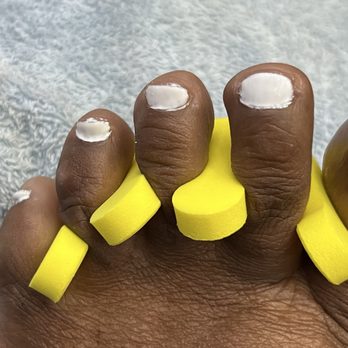 Potomac Nails & Spa - I asked her to do all square she started cutting then filed then I don't know - Nail Salons Near Me - Alexandria, Virginia Potomac Nails & Spa - I asked her to do all square she started cutting then filed then I don't know - Nail Salons Near Me - Alexandria, Virginia