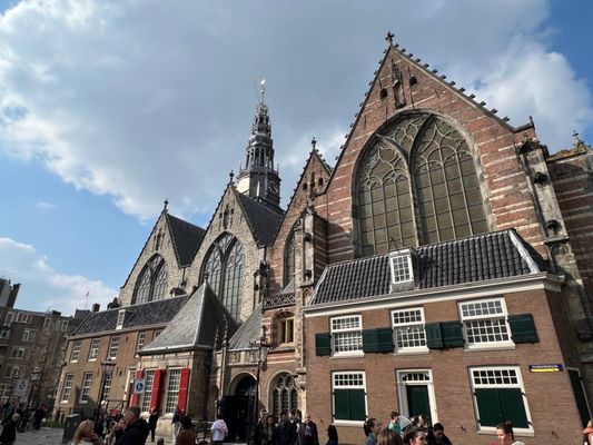Oude Kerk Amsterdam by null