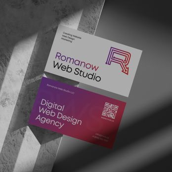 Romanow Web Studio - Development of business card design - Marketing Near Me - San Diego, California Romanow Web Studio - Development of business card design - Marketing Near Me - San Diego, California
