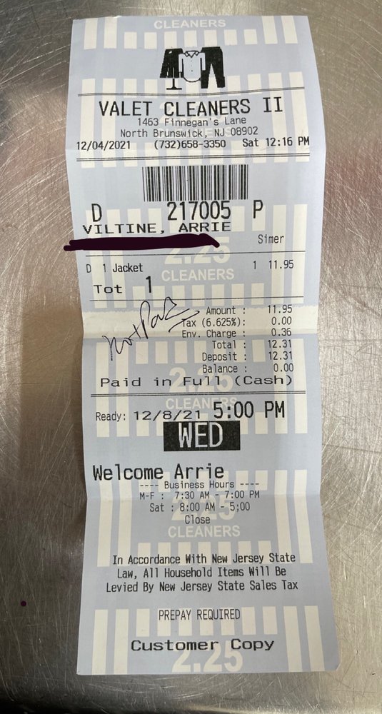 VALET CLEANERS II Updated September 2024 1463 Finnegans S Ln, North