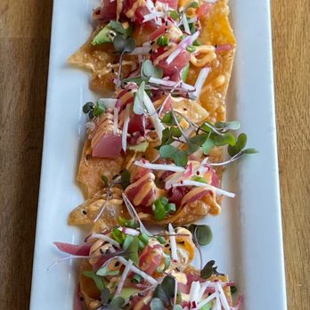 Spice Asian Kitchen - Sashimi Tuna Nachos - Asian Fusion Near Me - Fort Mill, South Carolina Spice Asian Kitchen - Sashimi Tuna Nachos - Asian Fusion Near Me - Fort Mill, South Carolina