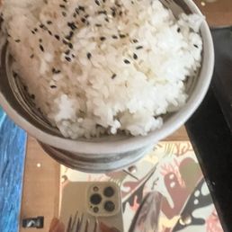 Steamed rice Steamed rice