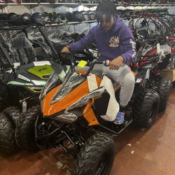 JL Motor Scooter ATV - Me on a fourwheeler I bought from jl motors