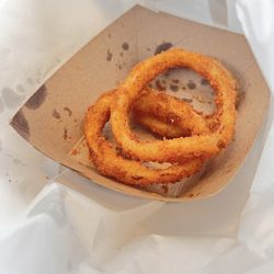 Crabby Jack's - Onion rings, star of the show!