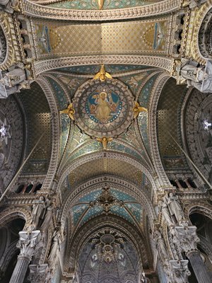 Basilica of Notre Dame of Fourvière by null