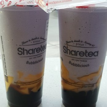 Sharetea - Taro with pudding & bobba - Coffee & Tea Near Me - Renton, Washington