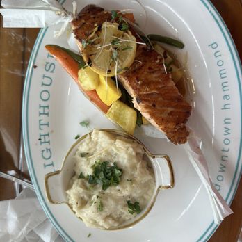 Lighthouse Coastal Brasserie - Needs more seasoning, on the sweet side. - Bars Near Me - Hammond, Louisiana Lighthouse Coastal Brasserie - Needs more seasoning, on the sweet side. - Bars Near Me - Hammond, Louisiana
