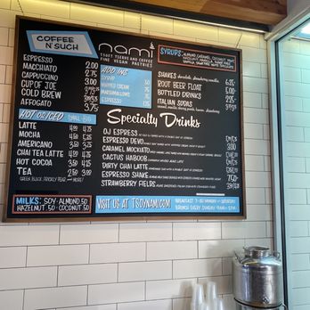 Nami - Menu - Coffee & Tea Near Me - Phoenix, Arizona