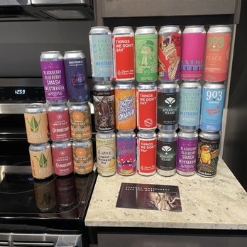 Tavour - a variety of canned beverages on a kitchen counter - Beer, Wine & Spirits Near Me - Kent, Washington Tavour - a variety of canned beverages on a kitchen counter - Beer, Wine & Spirits Near Me - Kent, Washington