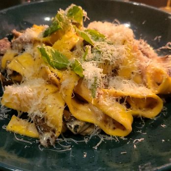 O'Pizzicato - Mushroom and beef pasta - Italian Near Me - Stockholm, Alberta O'Pizzicato - Mushroom and beef pasta - Italian Near Me - Stockholm, Alberta