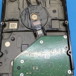 Secure Data Recovery Services - Recovered data from a hard drive that was in a flood