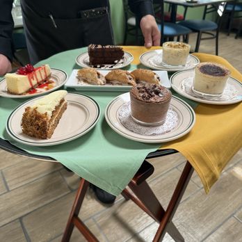 Crazee For Pasta - Tray of desserts - Italian Near Me - Rancho Cordova, California