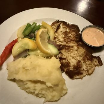 Waterman's Surfside Grille - Broiled Crab Cake Dinner - Bars Near Me - Virginia Beach, Virginia Waterman's Surfside Grille - Broiled Crab Cake Dinner - Bars Near Me - Virginia Beach, Virginia