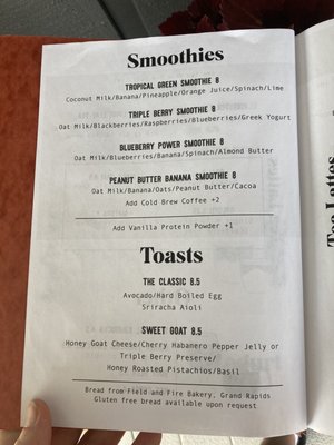 Menu photo 2 KIN Coffee and Craft House Holland, MI Menu photo 2 KIN Coffee and Craft House Holland, MI