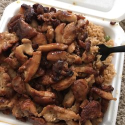 Extra chicken no veggie with friedrice 8bucks