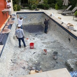 Martinez Pools - Pool Tile Installation.