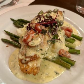 The Sparklings - Pan-Seared Atlantic Salmon - New American Near Me - Las Vegas, Nevada The Sparklings - Pan-Seared Atlantic Salmon - New American Near Me - Las Vegas, Nevada