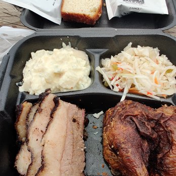 Jacks Bar-B-Que - Two-meat combo with chicken and brisket. - Barbeque Near Me - Nashville, Tennessee Jacks Bar-B-Que - Two-meat combo with chicken and brisket. - Barbeque Near Me - Nashville, Tennessee