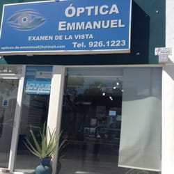 Óptica Emmanuel - Exterior de la tienda.