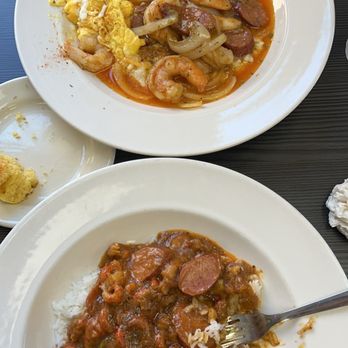 Cajun Breakfast Joint - Shrimp and Grits and Crawfish Etouffee - Breakfast & Brunch Near Me - Phoenix, Arizona Cajun Breakfast Joint - Shrimp and Grits and Crawfish Etouffee - Breakfast & Brunch Near Me - Phoenix, Arizona