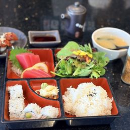 Salmon and Tuna Bento Salmon and Tuna Bento