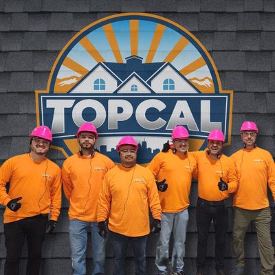 TopCal Roofing Logo