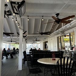 Nutwood Winery Tasting Room & Vineyard Cafe - Back porch area