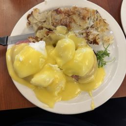 Eggs Benedict only served on Sundays Eggs Benedict only served on Sundays