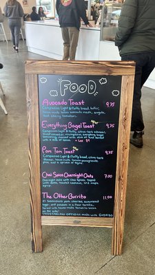 Menu photo 2 Cat & Cloud Aptos, CA
